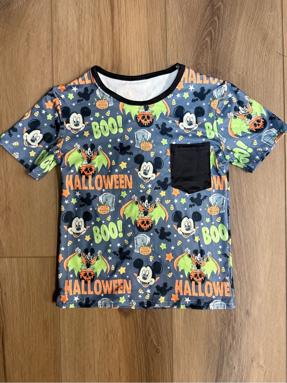 Halloween Mickey Pocket Tshirt